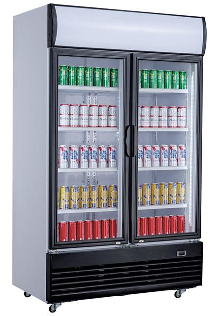 Armoire réfrigérée professionnel avec canopy positive deux portes b... - P7527.0105_0
