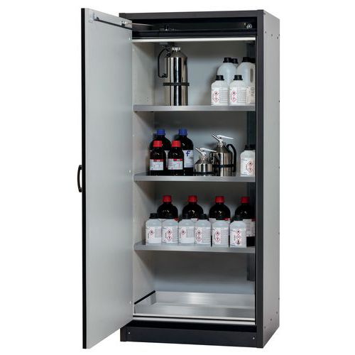 ARMOIRE Q-CLASSIC-30 Q30.195.086.WD GRIS-3 ÉTAGÈRE 1 BAC