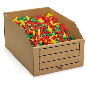 BAC À BEC CARTON BRUN RAJA 4 L