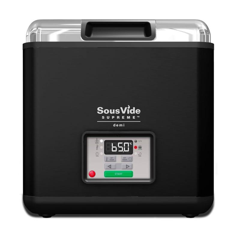 Bain-marie Sous Vide Supreme™ noir - cuisson précise avec régulateur PID - de 30°C à 100°C_0