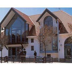 Bardage mural espace clair façade - lames extrudées pleines en PVC expansé - largeur 130 ou 155 mm_0