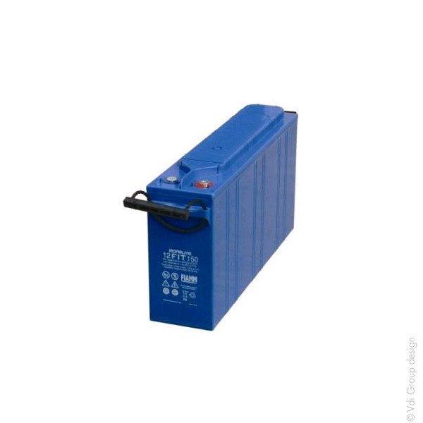 Batterie Telecom Fiamm 12FIT150 FT - 12V 150Ah M8-F - Connectique frontale et technologie AGM_0