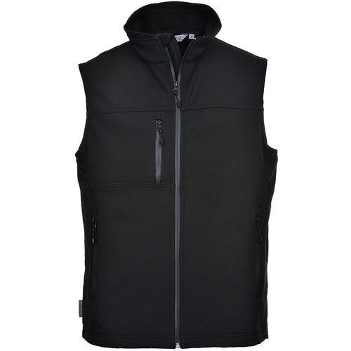 GILET SANS MANCHE SOFTSHELL TK51 NOIR S - PORTWEST