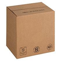 BOÎTE MULTI USAGE, À FOND AUTOMATIQUE, À HAUTEUR VARIABLE L 30,5 X L 21,5 X H 21,5/32,5 CM - LOT DE 25