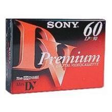BOITE DE 5 CASSETTES MINIDV 60 MINUTES.