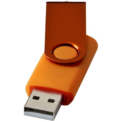 Clé USB 2 Go Rotate-Metallic - Plastique et Aluminium - Réf 12350704_0