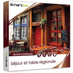 COFFRET CADEAU SMARTBOX - SÉJOUR ET TABLE RÉGIONALE EN FRANCE