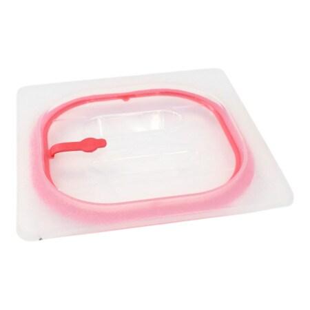 Couvercle Polypropylène étanche GN 1/6 - HACCP Rouge - Gastroland - rouge plastique polypropylène 3701666009310_0