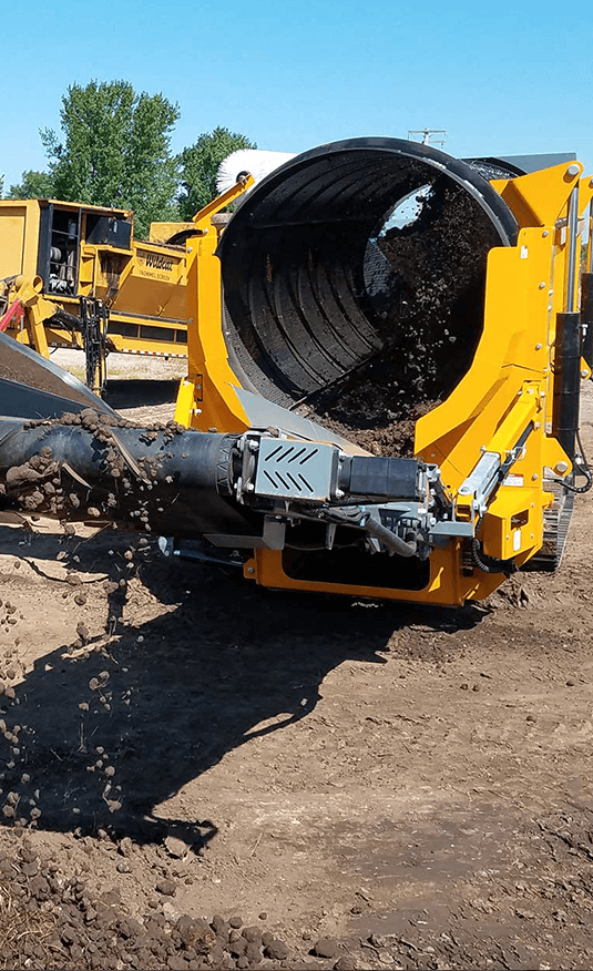 Crible scalpeur Anaconda TD620 - Tambour de criblage 5,5m x 2m - Production jusqu'à 350 T/h_0