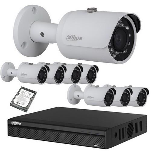 DAHUA - Kit vidéo surveillance HDCVI - Caméra 1080P - Image ultra haute définition 2MP_0