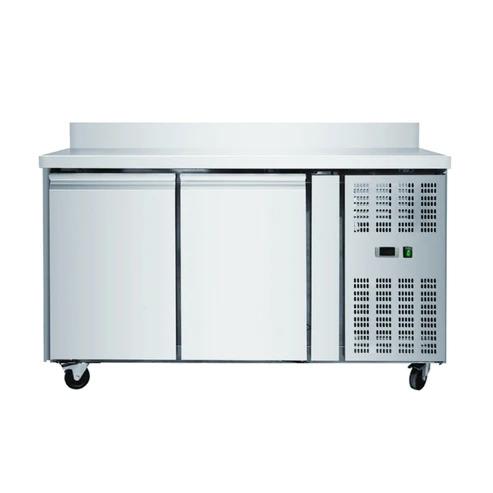 Desserte réfrigérée professionnnel avec dosseret 2 portes ventilé 2... - PTHP2200TN_0