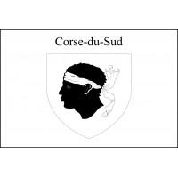 DRAPEAU CORSE DU SUD : DIMENSIONS - 50 X 75 CM