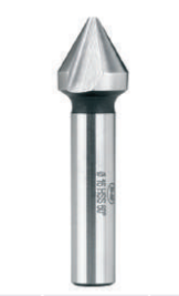 FRAISE TRIDENT HSS 75° A CHANFREINER - DIAMÈTRE 25 MM