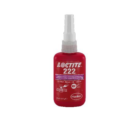 Freinfilet faible résistance LOCTITE® 222 - Bouteille 50 ml - Ajustement des vis et métaux faibles_0