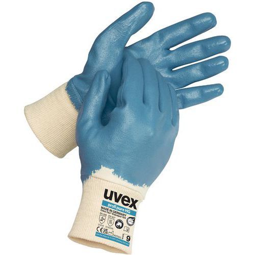 GANTS DE MANUTENTION DE PROTECTION MÉCANIQUE PROFI PURE HG - 9 - UVEX