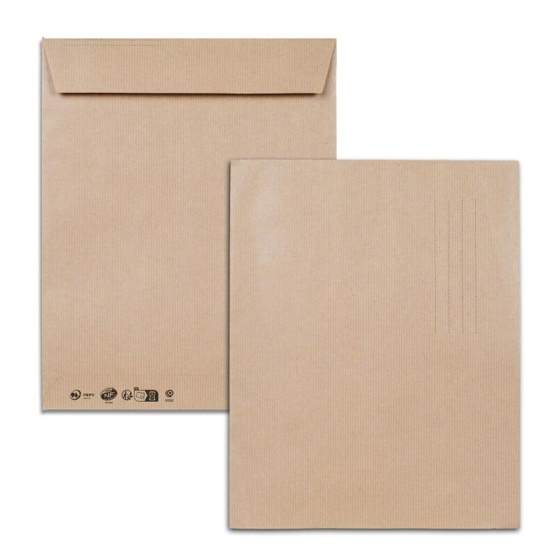 GPV Paquet de 10 pochettes Everyday kraft brun 229x324/C4, 85 g/m², adhésives avec bande - 3250650066339_0