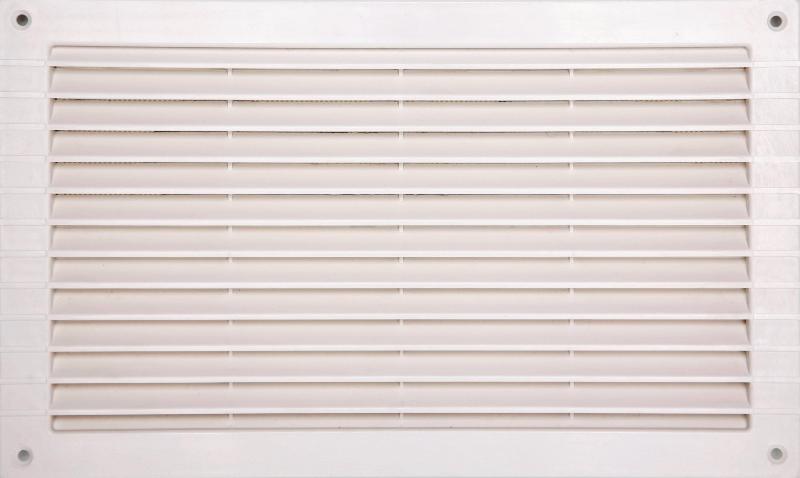 Grille d'aération ABS naturel - 23 x 38 cm - pour intérieur et extérieur avec moustiquaire_0