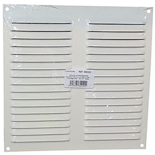 GRILLE D'ALUMINIUM BLANC À PERSIENNE ANTI INSECTES
