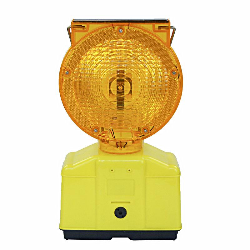 LAMPE DE CHANTIER SOLAIRE CLIGNOTANTE AUTOMATIQUE - TALIAPLAST - 500204