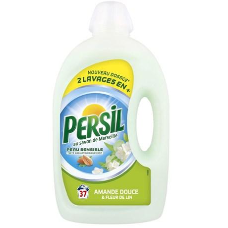 LESSIVE LIQUIDE AMANDE DOUCE PERSIL 37 LAVAGES