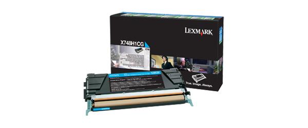 Lexmark X748H1CG Cartouche de toner Original Cyan 1 pièce(s)_0