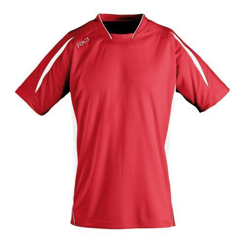 MAILLOT PERSONNALISABLE CLUB MARACANA ENFANT MANCHES COURTES ROUGE