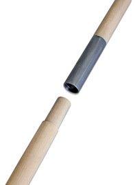 MANCHE À BALAI EN BOIS, 2 PIÈCES, 1.400 MM - LOT DE 2
