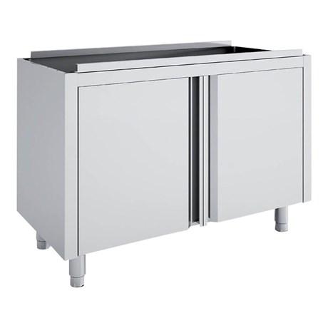 MEUBLE NEUTRE INOX PORTES BATTANTES MNB60-160