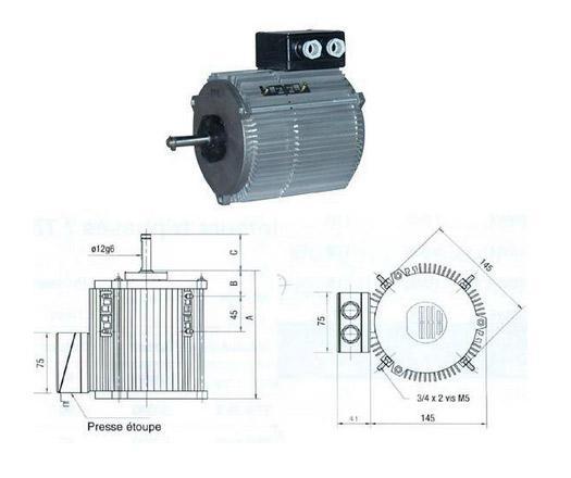 Moteur tx140 l08 std-xnw_0