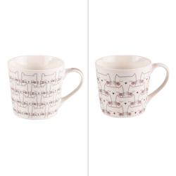 Mug Dream cat 35 cl x6 -  Multicolore Rond Porcelaine Table Passion - multicolore porcelaine 3106232312823_0