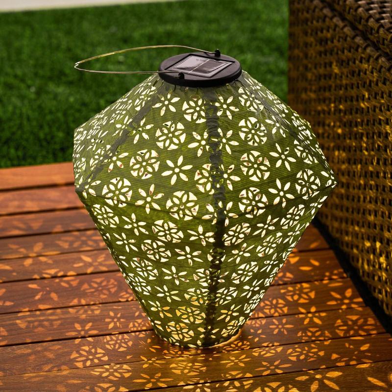 PAULEEN SUNSHINE FLOWER LAMPE SOLAIRE LED VERT