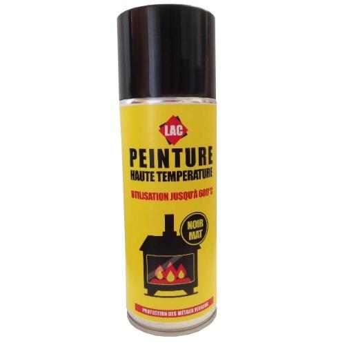 PEINTURE HAUTE TEMPÉRATURE - NOIRE MATE ASSISTANCE CHIMIQUE