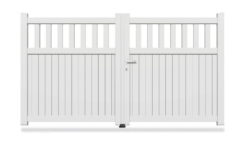 Portail aluminium battant - modèle OPC-207 - dimensions et coloris au choix_0