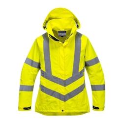 Portwest - Parka de travail respirante pour femmes haute visibilité Jaune Taille 3XL - XXXL jaune 5036108294671_0