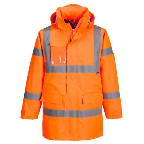 PORTWEST S599 VESTE DE PLUIE HI-VIS EXTREME (3L) ORANGE - TAILLE 4XL