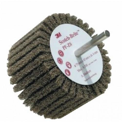 BROSSE À LAMELLES SCOTCH BRITE PF - 75X45 MM - GRAIN MOYEN 3M