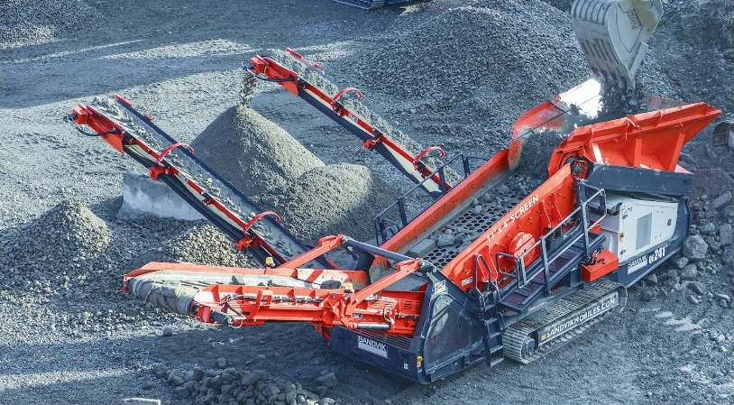 Scalpeur compact Sandvik QE241 - polyvalent et performant à usage intensif_0