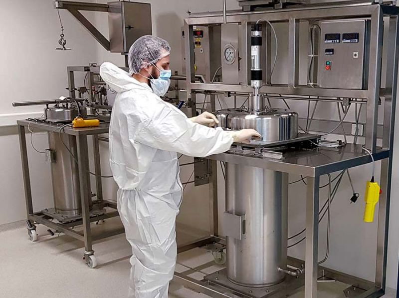SFE Lab 1x40L 350 bar - Extracteur de laboratoire - SFE Process - CO2 débit 100 kg/h - Rotation du panier et couvercles ultra-sécurisés_0