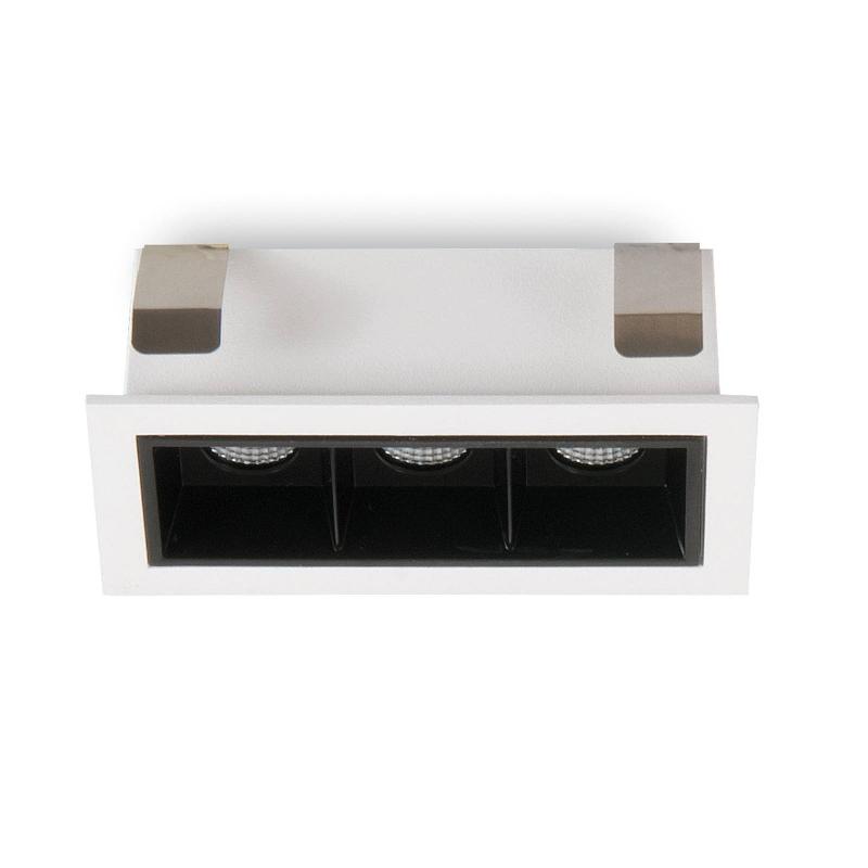 ATILED SPOT ENCASTRÉ LED SOUND 3 30° AVEC CADRE, BLANC