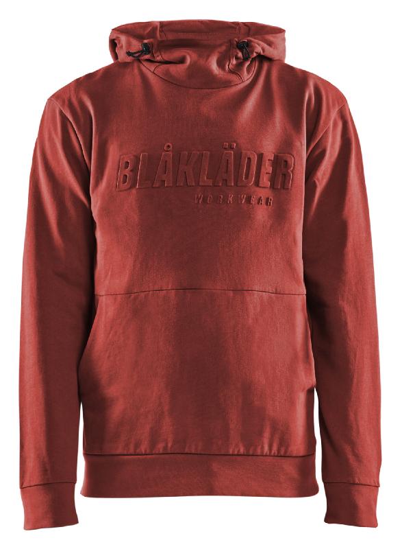 SWEAT À CAPUCHE IMPRIMÉ 3D ROUGE BRIQUE T2XL - BLÅKLÄDER - 353011585909XXL