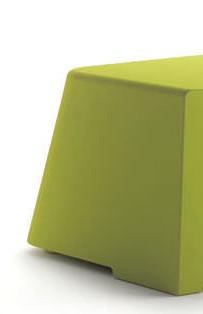 Table basse Karla polypropylène - SOKOA - Vert pistache_0