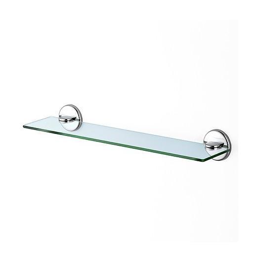 TABLETTE DE SALLE BAIN CHROM 50 CM ALLIAGE ZINC ALUMINIUM 50 X 11,8 X 6,5 CM - E.S.H. EQUIPEMENT