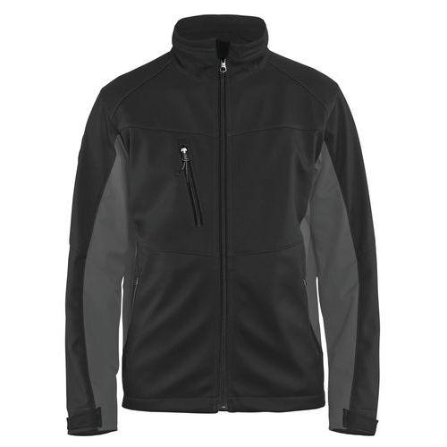 VESTE SOFTSHELL NOIR/GRIS FONCÉ TAILLE 4XL - BLAKLADER