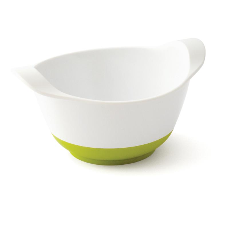 BOL À OREILLES ROND VERT MÉLAMINE 35 CL Ø 12,5 CM VAISSELLE ENFANCE PLASTOREX