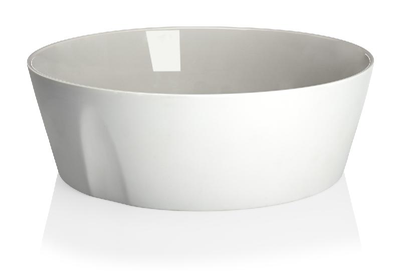 BOL GRIS PORCELAINE Ø 24 CM LA VAISSELLE DE L'ECONOME DEGRENNE