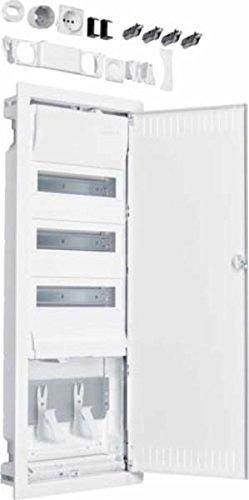 HAGER HW-KLEIN-VT VOLTA HYBRID 36PLE - Armoire de distribution multimédia 3 rangées avec montage mural_0