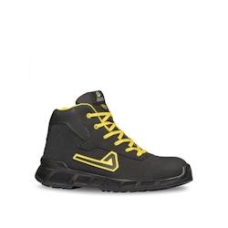 Aimont - Baskets de sécurité montantes ALBATROS ESD S3 CI SRC Noir / Jaune Taille 46 - 46 noir matière synthétique 8033546518205_0