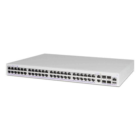 Alcatel-Lucent OmniSwitch 6360 Géré L2/L3 Gigabit Ethernet (10/100/1000) Connexion Ethernet, supportant l'alimentation via ce port (PoE) 1U Acier inoxydable_0