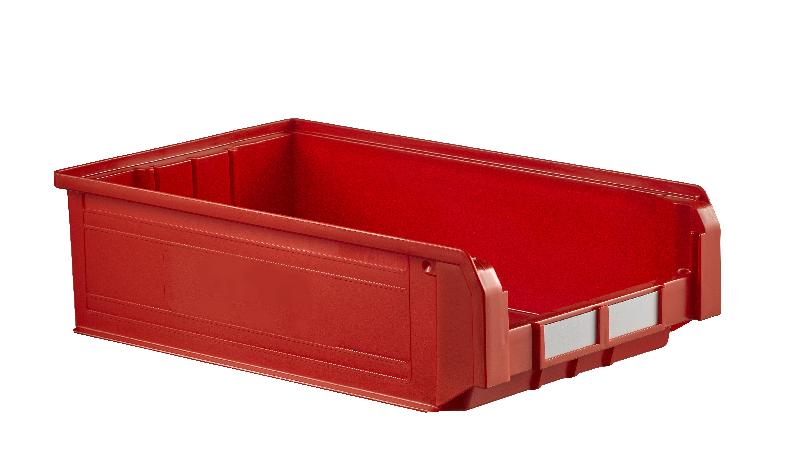 Bac à bec plastique 20 litres rouge_0