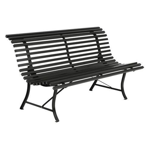 BANC LOUISIANE 150 CM RÉGLISSE - FERMOB